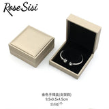 Rose Sisi Classic Packaging Brushed PU Jewelry Box for Women