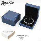 Rose Sisi Classic Packaging Brushed PU Jewelry Box for Women