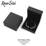 Rose Sisi Classic Packaging Brushed PU Jewelry Box for Women