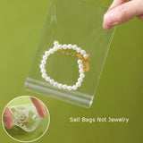 Dustproof Jewelry Packaging PVC Necklace Bracelet Bag