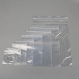 100pcs Jewelry Ziplock Plastic Bags for Candy Pack 0.05mm Thickness