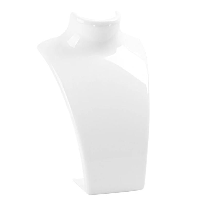 Acrylic Mannequin Necklace Earrings Jewelry Display Stand