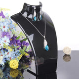 Acrylic Mannequin Necklace Earrings Jewelry Display Stand