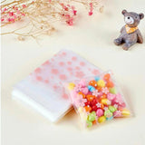 Floral Pattern Self-adhesive Gift Bag Jewelry Packing Bag
