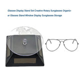 Rotary 360 Glasses Organizer Storage Rack Christmas Gift