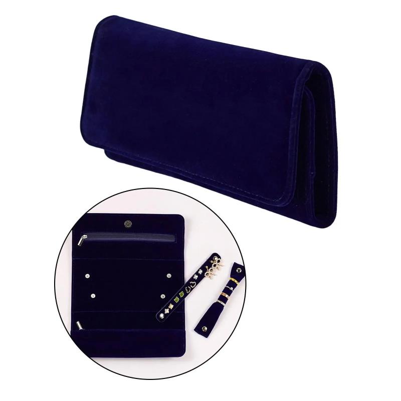 Deerskin Velvet Jewelry Bag Organizer