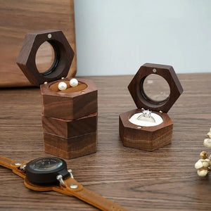 Engagement Wedding Love Gift Storage Holder Jewelry Box