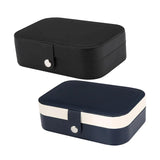Large Waterproof Jewelry Box Lockable for Earrings Ear Studs