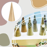 Metal Ring Holder Display Stand Jewelry Storage Rack 3x8cm
