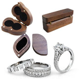 Engagement Rings Storage Box Convenient Jewelry Display Gift