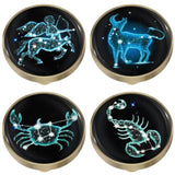 Glowing Constellation Drawer Knobs Handles for Dresser Cabinet Wardrobe