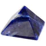 Sodalite Pyramid Healing Reiki Figurine Gem Stone