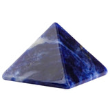 Sodalite Pyramid Healing Reiki Figurine Gem Stone