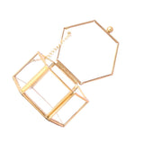 Jewelry Organizer Ring Box Display Stand Transparent Shop Accessories