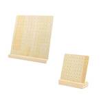 Wood Earring Holder Stand Display Board for Dresser Table