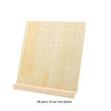 Wood Earring Holder Stand Display Board for Dresser Table