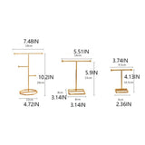 Multi-layer Bracelet T-Bar Rack Jewelry Earrings Stand Holder
