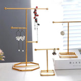 Metal Jewelry Display Stand Organizer Home Decoration