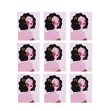 100 Pcs Mixed Ear Studs Earrings Card Women Gift Board Caps for Home Shop