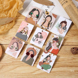 100 Pcs Mixed Ear Studs Earrings Card Women Gift Board Caps for Home Shop