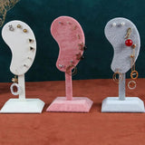 Ear Shaped Earrings Display Stand Jewelry Holder Shelf