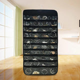 80 Grid Double-sided Hanging Jewelry Storage Bag