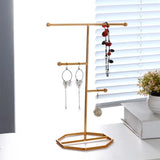 Multi-layer Bracelet T-Bar Rack Jewelry Earrings Watch Stand