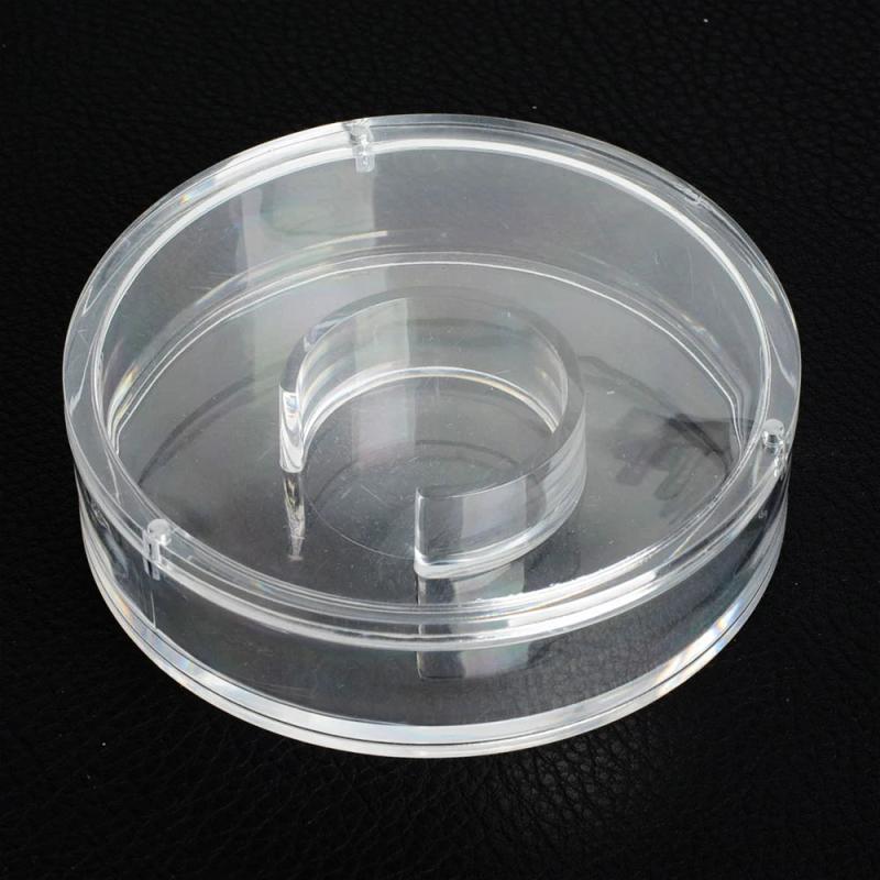 High-end Transparent Clamshell Magnet Beads Bracelets Watch Box
