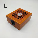 Vintage Style Jewelry Box Organizer Travel Container Earrings Bracelets Storage
