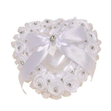 Rose Ring Pillow Box Wedding Holder Container Valentine Display