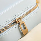 Portable Jewelry Box Zipper Leather Storage Organizer Jewelry Holder