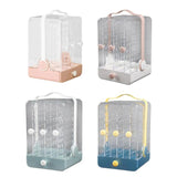 Dustproof Earrings Display Stand Portable Transparent