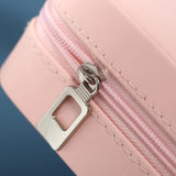 Casegrace Leather Jewelry Box Double Layers Display Necklace Earrings Holder
