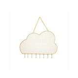 Cloud Wall Mounted Earring Holder Organizer