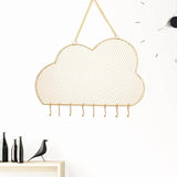 Cloud Wall Mounted Earring Holder Organizer