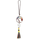 7 Chakra Tree Of Life Hanging Ornaments Stone Pendant