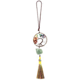 7 Chakra Tree Of Life Hanging Ornaments Stone Pendant