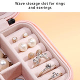 Jewelry Storage Box Necklace Bracelet Portable Travel Bedroom Room Jewellery