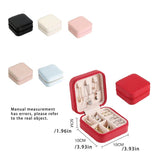 Jewelry Storage Box Necklace Bracelet Portable Travel Bedroom Room Jewellery