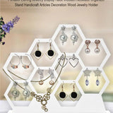 Honeycomb Earring Holder Display Stand Jewelry Rack