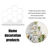 Honeycomb Earring Holder Display Stand Jewelry Rack