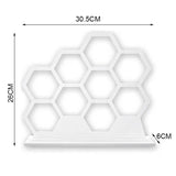 Honeycomb Earring Holder Display Stand Jewelry Rack