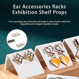Wooden Earrings Display Stand Holder Jewelry Storage