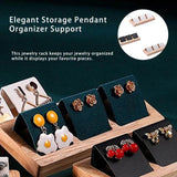 Wooden Earrings Display Stand Holder Jewelry Storage