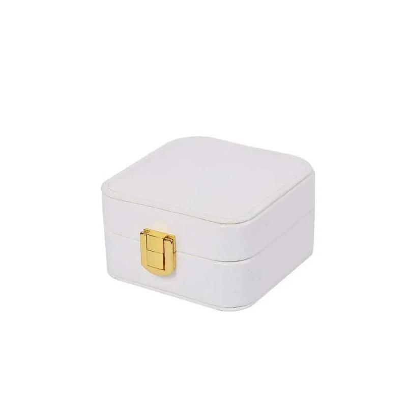 PU Leather Jewelry Box Display Stand Lightweight Storage Organizer