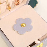 PU Leather Jewelry Box Display Stand Lightweight Storage Organizer