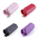 Earring Roll Storage Box Multicolored PU Container