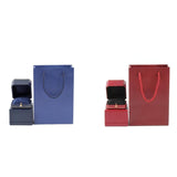 Gilded Square Jewelry Box with Lifting Bag