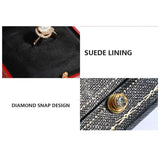Portable Decorative Jewelry Box with Lifting Bag