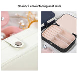 Double Layers Jewelry Organizer Large Capacity Storage Box Necklace Holder